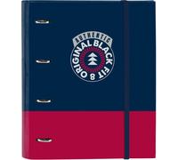Safta Binder De 4X35Mm A4 Anneaux Avec Remplacement 100H 80Gr 5X5 C/Separators T/Hard Blackfit8 Authentique