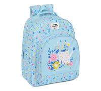 Safta BLACKFIT8 BEAUTIFUL DAY BLUE - Sac à dos scolaire adaptable au chariot, idéal pour les enfants de différents âges, confortable et polyvalent, qualité et résistance, 32 x 15 x 42 cm, couleur,