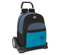 safta BLACKFIT8 CALIFORNIA - Sac à dos d'école, dos ergonomique, avec chariot Evolution, idéal pour les enfants de différents âges, confortable et polyvalent, qualité et résistance, 32 x 15 x 42 cm,