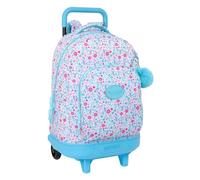 safta BLACKFIT8 COOL - Grand sac à dos à roulettes, compact, amovible, idéal pour les enfants de différents âges, confortable et polyvalent, qualité et résistance, 33 x 22 x 45 cm, multicolore, M,