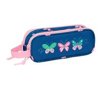 safta BLACKFIT8 Trousse Double pour Enfant, idéale pour Les Enfants d'âge Scolaire, Confortable et Polyvalente, qualité et résistance, 21 x 6 x 8 cm