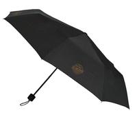 safta BLACKFIT8 OLD SCHOOL - Parapluie pliant manuel, 8 panneaux, tiges métalliques, confortable et polyvalent, qualité et résistance, 24-56 cm, matériau polyester, Noir/Gris, M, Décontracté