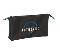 safta BLACKFIT8 Underground Trousse Triple pour Enfant, idéale pour Les Enfants d'âge Scolaire, Confortable et Polyvalente, qualité et résistance, 22 x 3 x 12 cm