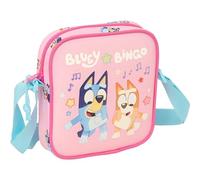 safta Blue DANCE - Petit sac à bandoulière pour enfant, idéal pour les enfants de 5 à 14 ans, confortable et polyvalent, qualité et résistance, 16 x 4 x 18 cm