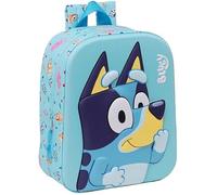 Safta Blue - Sac à dos de crèche 3D, adaptable au chariot, nettoyage facile, idéal pour les enfants de différents âges, confortable