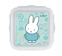 MIFFY FRIENDS - Boîte à déjeuner, sac à déjeuner, qualité et résistance maximale, Recreo, 13 x 13 x 7,5 cm, bleu pastel, M, Décontracté