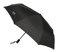 Safta Business Black Parapluie pliant automatique, 8 panneaux, tiges métalliques, confortable et polyvalent, qualité et résistance, 33-62 cm, matériau polyester, noir, Noir, Estándar, décontracté