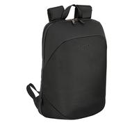 Safta BUSINESS - Sac à dos avec système de réduction de poids, idéal pour adolescents et adultes, confortable et polyvalent, qualité et résistance, 30 x 13 x 43 cm, couleur noire, Noir, Estándar,