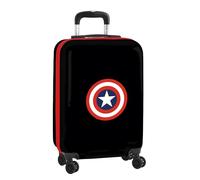Safta Captain America Teen Cabin 20´´ Twin Wheels Trolley One Size