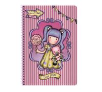 Safta - Carnet Folio 80 H. Couverture rigide Gorjuss Fairground First Prize 21,5 x 31 x 1 cm, Multicolore (522217066)