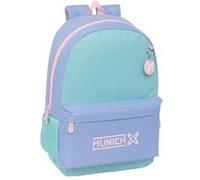 Safta Sac à dos scolaire pour enfants Munich Mellow 19 l 32x43x14 cm Vert/Bleu