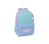 Safta Sac à dos scolaire pour enfants Munich Mellow 19 l 32x43x14 cm Vert/Bleu