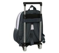 Safta Cartable Real Madrid C.F. Blanc avec Chariot Equip. 25/26