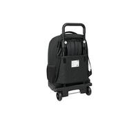 SAFTA - Cartable scolaire - large, with removable compact wheels - polychlorure de vinyle (PVC) - Munich "Topo"