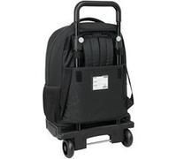 SAFTA - Cartable scolaire - large, with removable compact wheels - polychlorure de vinyle (PVC) - Munich "Topo" G
