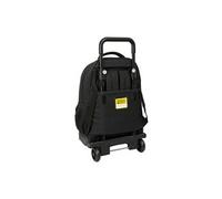 SAFTA - Cartable scolaire - large, with removable compact wheels - PVC - Kappa "Dark"