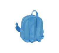 STITCH - Sac à dos de crèche, adaptable au chariot, nettoyage facile, idéal pour les enfants de différents âges, confortable et polyvalent, qualité et résistance, 22 x 10 x 27 cm, Bleu indigo, M,