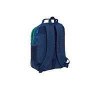 Safta Cartable trolley adaptable Benetton Damero G 20 L Bleu 27x33x10 cm
