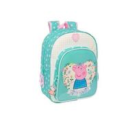 SAFTA - Cartable - trolley-adapted - Peppa Pig "Pretty Flowers"