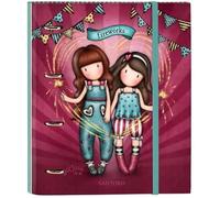 Safta- Classeur 4 Ani 30 Mm Avec Recharge Gorjuss Fairground « Fireworks » 27 X 32 X 3,5 Cm, 522218666, Multicolore