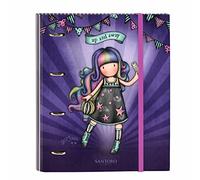 Safta - Classeur 4 Ani 30 mm avec recharge Gorjuss Fairground Up and Away 27 x 32 x 3,5 cm, Multicolore (522219666)