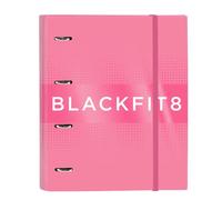 Safta - Classeur 4 Ani 35 mm avec recharge Blackfit8 Glow Up 27 x 32 x 3,5 cm, Multicolore (542244666)