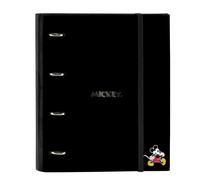 Safta Classeur à Anneaux A4 4 Anneaux 100 Feuilles Premium Mickey Mouse