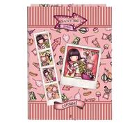 Safta -Classeur Folio 3 Rabats Gorjuss Fairground Carousel 26 X 33,5 X 2,5 Cm, Multicolore (522216068)