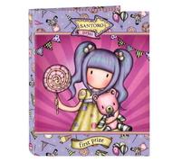 Safta - Classeur Folio 4 Ani.Mixtas Gorjuss Fairground First Prize 26,5 x 33 x 4 cm, Multicolore (522217067)
