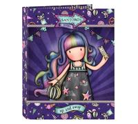 Safta - Classeur Folio 4 Ani.Mixtas Gorjuss Fairground Up And Away 26,5 X 33 X 4 Cm, Multicolore (522219067)
