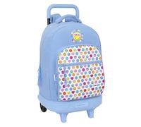 Safta Sac à Dos à Roulettes Compact Smiley World Joyful