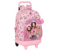 Safta Compact With Trolley Wheels Nanana Fabulous Backpack One Size