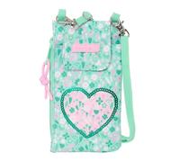 Safta CUORE - Porte-monnaie standard, pour téléphone portable, confortable et polyvalent, qualité et résistance, 19 x 10 cm, Menthe (menta), M, Décontracté