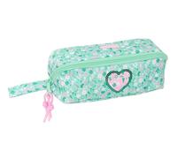 Safta Cuore - Trousse carrée, grande trousse pour enfant, idéale pour les enfants d'âge scolaire, confortable et polyvalente, qualité et résistance, 22 x 10 x 10 cm, Menthe (menta), M, Décontracté