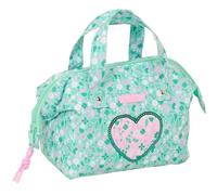 Safta Cuore - Trousse de toilette avec poignées, adaptable à la voiture, idéale pour les enfants de 5 à 14 ans, confortable et polyvalente, qualité et résistance, 26,5 x 12,5 x 17,5 cm, Menthe (menta