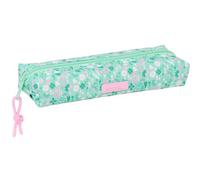 safta Cuore - Trousse rectangulaire pour Enfant, idéale pour Les Enfants d'âge Scolaire, Confortable et Polyvalente, qualité et résistance, 22 x 7 x 40 cm, Menthe (Menta), M, Décontracté