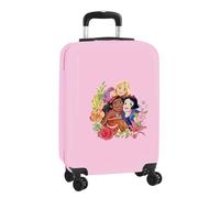 Safta Disney Princesses Amagical Cabin 20 Twin 40.1l 34.5x55x20 Cm Wheeled Backpack Rose Enfants