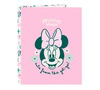 Safta Dossier Minnie Mouse 4 Rings 26.5x33x4 Cm