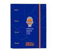Safta Dossier Valencia Basket A4 Ringbook 120 Sheets
