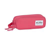 Safta Double Pencil Case Blackfit8 Strawberry Taille unique