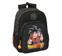 safta Dragon Ball Combat - Sac à dos scolaire pour enfants, idéal pour les enfants de différents âges, confortable et polyvalent, qualité et résistance, 27 x 10 x 33 cm, Noir, M, Décontracté