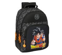safta Dragon Ball Combat - Sac à dos scolaire pour enfants, idéal pour les enfants de différents âges, confortable et polyvalent, qualité et résistance, 32 x 15 x 42 cm, Noir, M, Décontracté