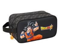 Safta Dragon Ball Combat - Sac à Chaussures Moyen, Polyvalent, Sac à Chaussures, Sport, extrascolaire, Football, Confortable et Polyvalent, 29 x 14 x 15 cm, Noir, M, Décontracté