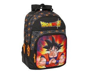 Safta Dragon Ball - Sac à dos scolaire pour enfants, idéal pour les enfants de différents âges, confortable et polyvalent, qualité et résistance, 32 x 15 x 42 cm, couleur noire