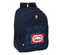 Safta ECKO UNLTD. Peaks Sac à dos scolaire pour enfants de différents âges, confortable et polyvalent, qualité et résistance, 32 x 15 x 42 cm, Bleu marine, bleu marine, Estándar, Décontracté