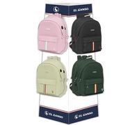 Safta EL GANSO BASICS - Rembourrage présentoir 950, résistant, léger, durable, de grande qualité, multicolore, Bleu indigo, M, Décontracté