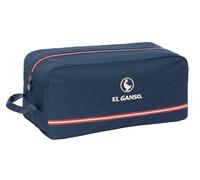 Safta EL GANSO Classic - Sac à Chaussures Moyen, Multi-usages, Trousse de Sport, extrascolaire, Football, Confortable et Polyvalent, 34 x 18 x 15 cm, Couleur Bleu Marine, Bleu Marine, Estándar,