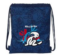 Safta El Niño Paradise Sac à dos de sport, fermeture à lacets, idéal pour enfants de différents âges, confortable et polyvalent, qualité et résistance, 35 x 45 cm, bleu marine, bleu marine, Estándar,