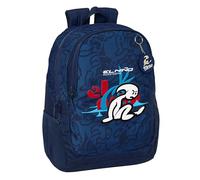 Safta EL NIÑO PARADISE - Sac à dos scolaire pour enfants de différents âges, confortable et polyvalent, qualité et résistance, 32 x 16 x 44 cm, couleur bleu marine, bleu marine, Estándar, Décontracté