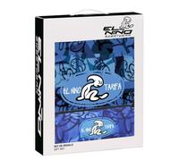 safta El Niño Roller - Set cadeau, coffret cadeau, lot de 3, set de papeterie, cadeau spécial, 28 x 6 x 35 cm, Bleu/noir, M, Décontracté